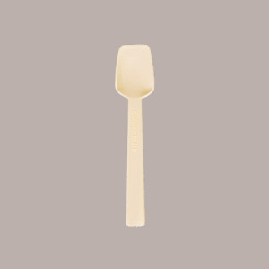 Palettina Spoon PLA BIO COMPOST Beige Hawaii Ideale per Gelato Yogurt Granite 9,5 cm 1 kg 483 pezzi [ea70a999]