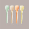 Cucchiaino Bio 14 cm Beige in PLA Ideale per Gelato Frappè Yogurt Granita Ice Cuba M 400 pezzi [473b1893]