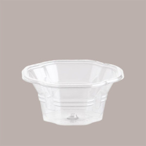Coppa Luna in R PET 130 cc Yogurt Gelato POLOPLAST 50 pezzi