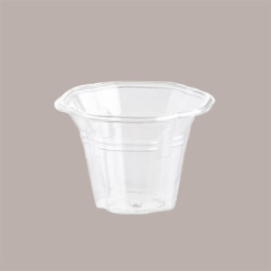 Coppa Luna in R PET 170 cc Yogurt Gelato POLOPLAST 50 pezzi