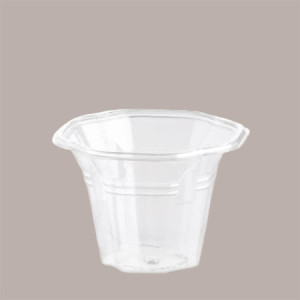 Coppa Luna in R PET 280 cc Yogurt Gelato POLOPLAST 50 pezzi