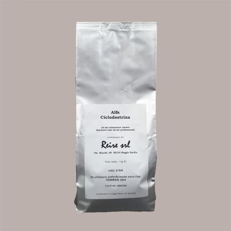 Alfa Ciclodestrina Fibra dell'Amido Ideale per Gelato Senza Glutine REIRE 1 Kg [a17cbaef]