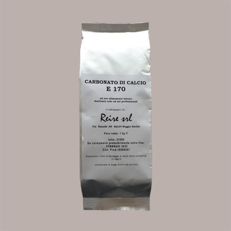 Carbonato di Calcio E170 Additivo Alimentare Calcio REIRE 1 Kg [ed362da2]