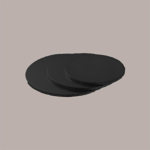 Sottotorta Tondo Alto Ideale per Cake Design in Cartoncino Rigido Nero Dm 45H1 cm 2 pezzi [a163bd18]