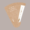 Pirottino Sottocono in Carta Marrone Kraft per Coni Gelato codice 1227 2560 pezzi [87f09e58]