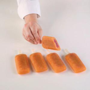 L'ITALIANO Kit per Creare Gelati e Ghiaccioli su Stecco, 2 Grandezze e 100 Stecchi di Legno [422dd98b]