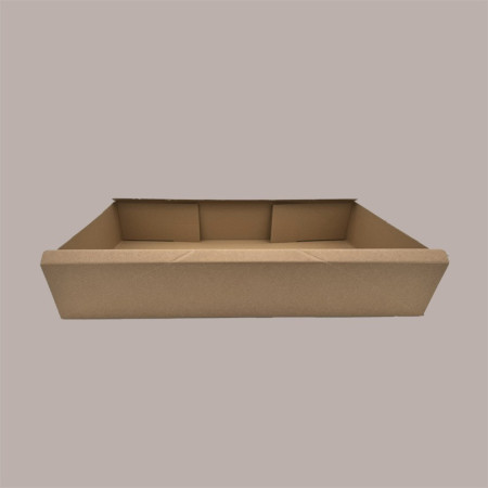 Scatola in Carta Avana Porta Torta Paste o Porta Oggetti 790x390x150mm 10 Pezzi [f9d49947]