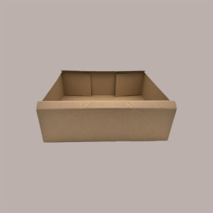 Scatola in Carta Avana Porta Torta Paste e Porta Oggetti 590x490x150mm 10 Pezzi [d35b8f4d]