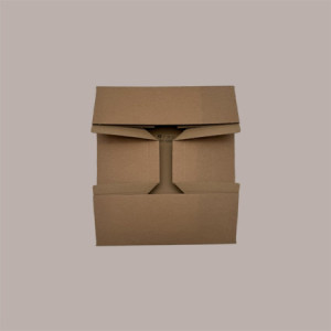 Scatola in Carta Avana Porta Torta Paste e Porta Oggetti 590x490x150mm 10 Pezzi