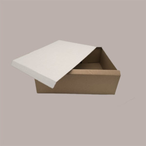Scatola in Carta Avana Porta Torta Paste e Porta Oggetti 590x490x150mm 10 Pezzi [b8304a5a]