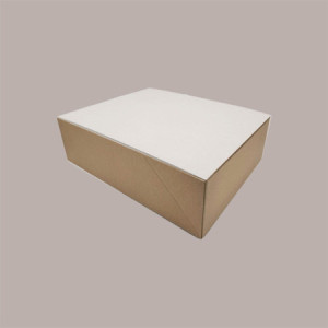 Scatola in Carta Avana Porta Torta Paste e Porta Oggetti 590x490x150mm 10 Pezzi [d60bc853]