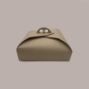 Scatola Porta Torta in Cartoncino Avana Ecolife 17x17H7cm 10 pezzi [9c393c0c]