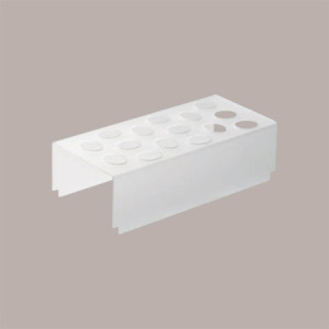 Espositore Plexiglass per Stampi Ghiaccioli Icetube Calippo Fruitube 15 Sedi per Vaschetta Gelato 160x360mm 1 pezzo [55548ddc]
