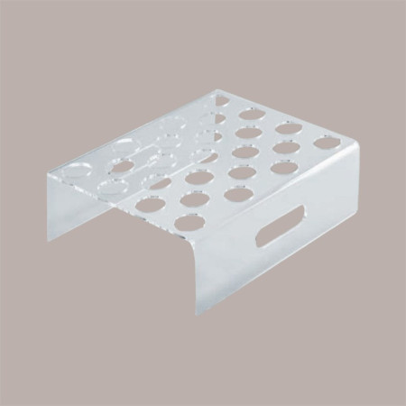 Espositore Plexiglass Trasparente per Stampi Ghiaccioli Icetube Fruitube Calippo 25 Sedi 1 pezzo [acc7180e]