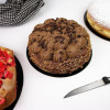 Disco Vassoio Rigido Sottotorta Dolce in Cartoncino Alimentare Bianco Nero Bordo Liscio Dm30 cm 10 Kg [c91079ad]