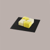 Tavoletta Vassoio Rigido Sottotorta Dolce in Cartoncino Alimentare Bianco Nero 22x22 cm 10 Kg [d5a21baa]