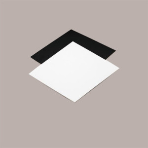 Tavoletta Vassoio Rigido Sottotorta Dolce in Cartoncino Alimentare Bianco Nero 26x26 cm 10 Kg [b5c028a0]