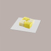 Tavoletta Vassoio Rigido Sottotorta Dolce in Cartoncino Alimentare Bianco Nero 26x26 cm 10 Kg [deabedb7]