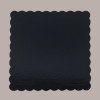 Sottotorta Vassoio Cartone Quadrato 39x39 cm Bordo Smerlato Ala Oro Nero Usa e Getta 10 Kg [272a93b6]