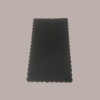 Sottotorta Vassoio Cartone Rettangolare Bordo Smerlato Ala Oro Nero Usa e Getta 25x35 cm 10 Kg [f9e5d169]