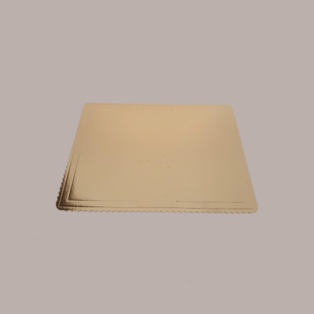 Sottotorta Vassoio Cartone Rettangolare Oro-Nero Microtriplo 40x50cm 5 pezzi [429ce5d9]