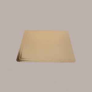 Sottotorta Vassoio Cartone Rettangolare Oro-Nero Microtriplo 40x50cm 5 pezzi [e7fa4d0f]