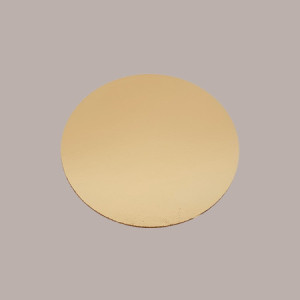 Disco Vassoio Rigido Leggero Sottotorta Dolce in Cartoncino Alimentare Oro  Bordo Liscio Dm18 cm 10 Kg [a32fdfd1]