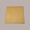 Sottotorta Vassoio Cartone Quadrato Oro Nero Microtriplo 35x35cm 10 pezzi [48d0fd85]