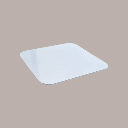 Sottotorta Vassoio Cartone Nero Bianco Quadro Renoir 26x26 cm 10 Kg [a1722b04]