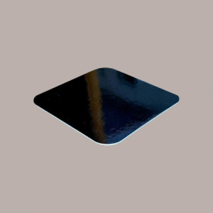 Sottotorta Vassoio Cartone Nero Bianco Quadro Renoir 30x30 cm 10 Kg