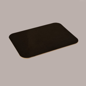 Sottotorta Vassoio Cartone Nero Bianco Quadro Rettangolare Renoir 15x30 cm 10 Kg