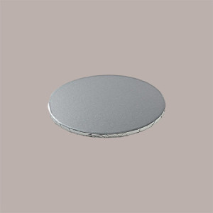 Sottotorta Tondo Alto Ideale per Cake Design in Cartoncino Rigido Argento Dm 20H1 cm 3 pezzi [b50a5aa5]