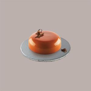 Sottotorta Tondo Alto Ideale per Cake Design in Cartoncino Rigido Argento Dm 25H1 cm 3 pezzi