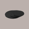 Sottotorta Tondo Alto Ideale per Cake Design in Cartoncino Rigido Nero Dm 25H1 cm 3 pezzi [dd3a197c]