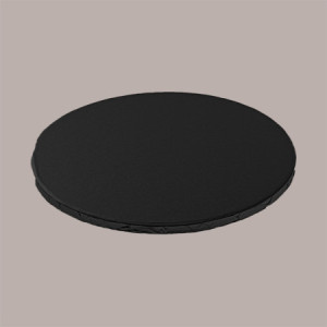 Sottotorta Tondo Alto Ideale per Cake Design in Cartoncino Rigido Nero Dm 40H1 cm 2 pezzi [5a1f3414]