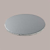 Sottotorta Tondo Alto Ideale per Cake Design in Cartoncino Rigido Argento Dm 45H1 cm 2 pezzi [ddb3ec15]