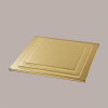 Sottotorta Quadrato Alto Ideale per Cake Design in Cartoncino Rigido Oro 35x35 cm 3 pezzi [6b2dda26]