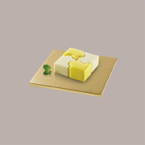 Sottotorta Quadrato Alto Ideale per Cake Design in Cartoncino Rigido Oro 35x35 cm 3 pezzi [6e7d9d38]