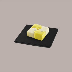 Sottotorta Quadrato Alto Ideale per Cake Design in Cartoncino Rigido Nero 45x45 cm 2 pezzi [d1b58037]