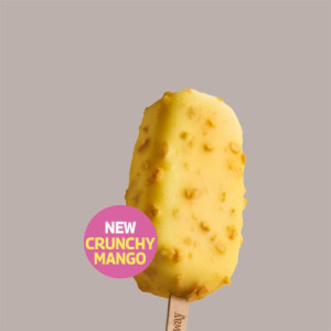 Copertura Crunchy Mango ideale per Stecco Biscotto Gelato Stickaway Leagel 1,2 Kg