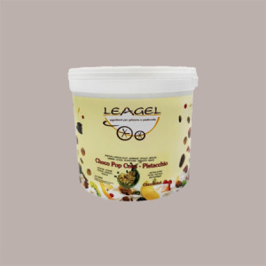 Variegato per Gelato Choco Pop Corn al Gusto Pistacchio con Pop Corn Leagel 4 Kg [d6ddba94]