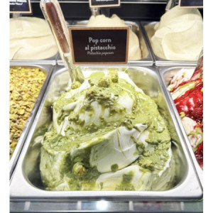 Variegato per Gelato Choco Pop Corn al Gusto Pistacchio con Pop Corn Leagel 4 Kg [bdb67f83]