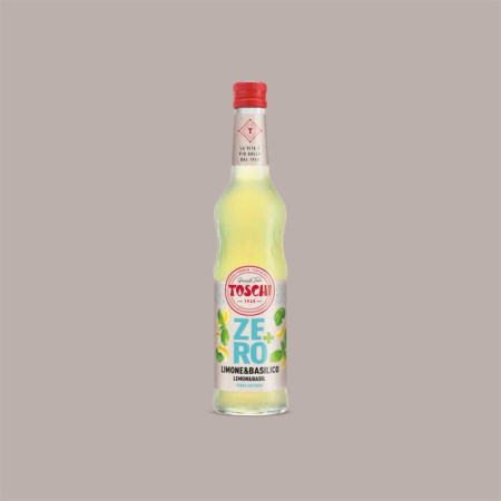 Sciroppo per Granita al Gusto di Limone e Basilico Zero Calorie Senza Zuccheri Toschi 740 gr [424420a6]