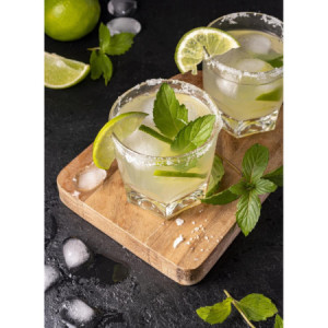 Sciroppo per Granita al Gusto di Limone e Basilico Zero Calorie Senza Zuccheri Toschi 740 gr