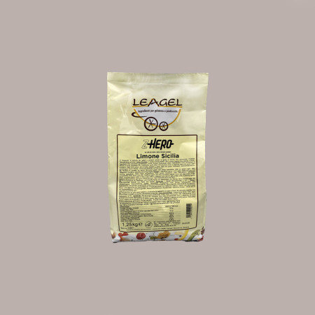 Limone Sicilia ZHero Senza Lattosio Senza Zuccheri Aggiunti Preparato in Polvere per Gelato Leagel 1,25 kg [620d485f]