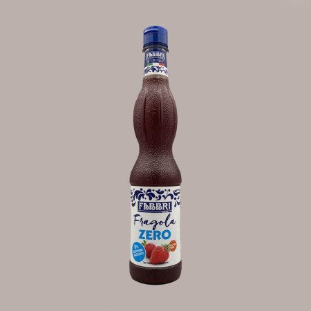 Sciroppo Concentrato per Granita Gusto Fragola Zero Calorie Senza Zuccheri Mixybar Fabbri 740 gr [9aec3f27]