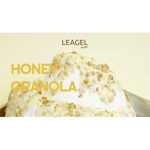 Variegato per Gelato Choco Granola al gusto Cioccolato Bianco e Granola al Miele Leagel 5 Kg [376382b1]