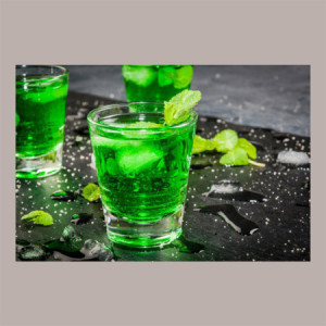 Sciroppo Concentrato per Granita Gusto Menta Zero Calorie Senza Zuccheri Mixybar Fabbri 740 gr
