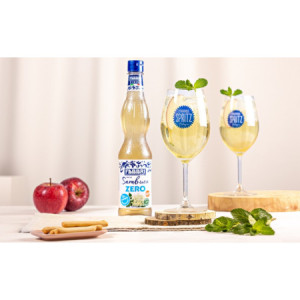 Sciroppo Concentrato per Granita Gusto Fiori di Sambuco Zero Calorie Senza Zuccheri Mixybar Fabbri 740 gr