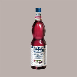 Sciroppo Concentrato per Granita Gusto Fiori e Bacche di Sambuco Mixybar Fabbri 1,3 Kg [8a703e63]
